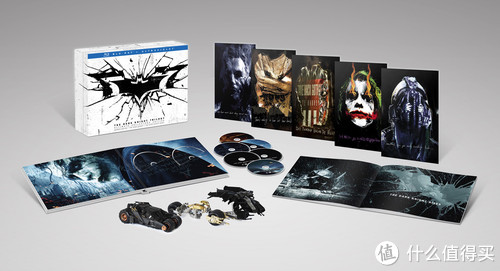 The Dark Knight Trilogy: Ultimate Collector's Edition 黑暗骑士三部曲 终极收藏版 （6张蓝光+蝙蝠战车等）