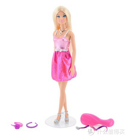 Barbie 芭比 2BCF76 芭比女孩之礼服套装+长发套装
