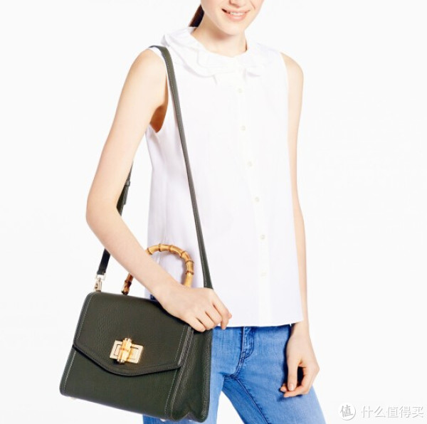 kate spade NEW YORK Laguna Court Penelope 女款真皮手提包