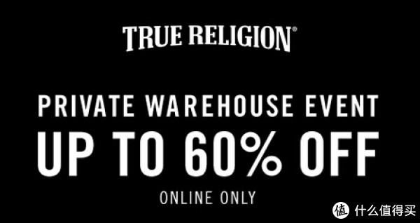 促销活动:True Religion 真实信仰 美国官网 精选服饰