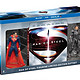 《Man of Steel Collectible Figurine》 超人钢铁之躯收藏套装（蓝光碟+DVD+数字版特典+两个人偶）