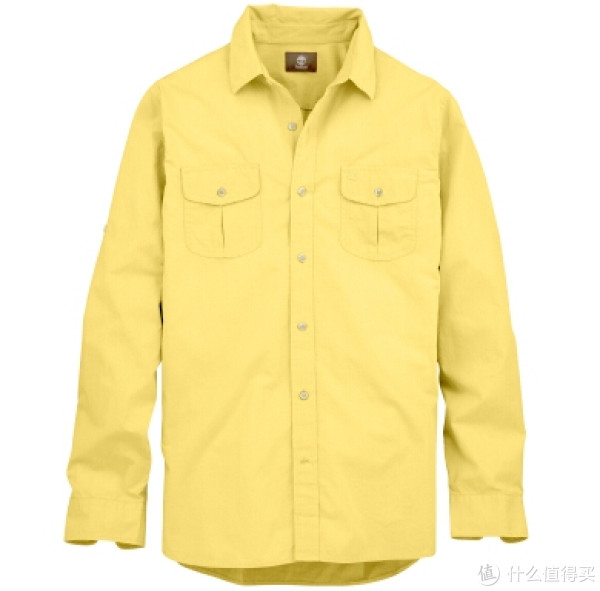 Timberland 添柏岚 Down Roll Tab 男款长袖衬衫