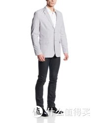 Calvin Klein Sportswear Yarn-Dyed Unstructured Plaid 男款休闲西装