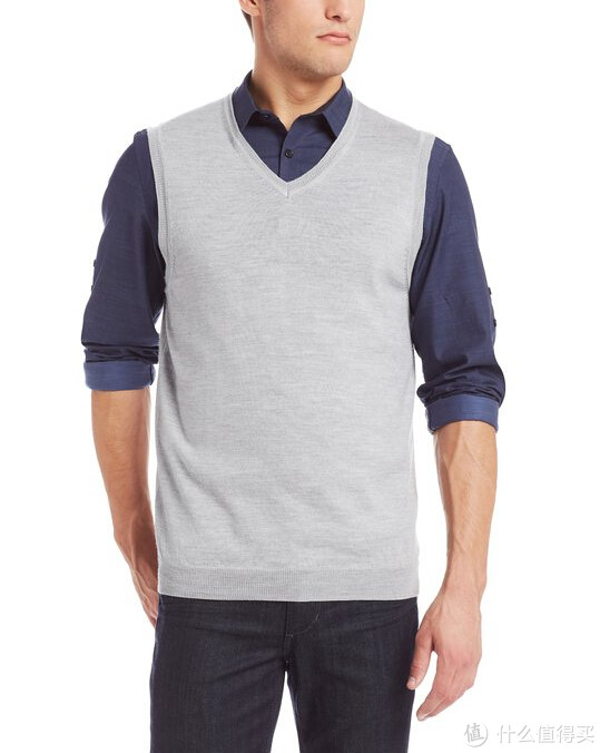 Calvin Klein Sportswear Solid Merino 男款羊毛开衫