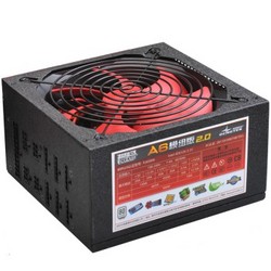 PCCOOLER 超频三 额定500W A6模组2.0电源(全模组/80白牌)