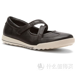 ecco 爱步 Crisp Cross Strap Flat 女款真皮休闲鞋