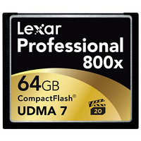 LEXAR 雷克沙 专业系列 UDMA7 800X CF卡 120M/S 黑色