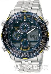 CITIZEN 西铁城 PROMASTER SKYHAWK 空中之鹰系列 BLUE ANGELS 蓝天使 JN0040-58L 男款光动能腕表