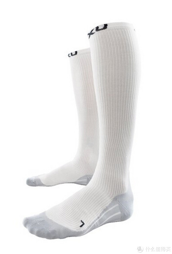 2XU Compression 男士压缩袜 白色 XS码