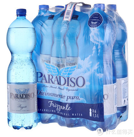 Paradiso 帕拉迪索 饮用天然矿泉水 意大利进口 1.5L*6