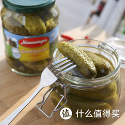 限华北：Mamminges 曼明格 酸黄瓜 670g （德国进口 瓶）