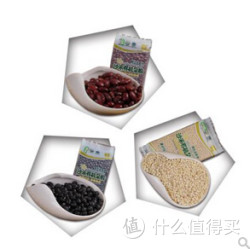 Sha He 沙禾 有机杂粮3种套餐(高粱米400g+黑豆340g+红芸豆340g)