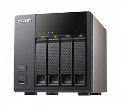 QNAP 威联通 TS-420 NAS 网络存储服务器（USB3.0、四盘位、QTS 4.0、512M）