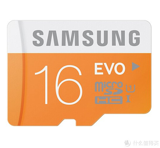 新低价：SAMSUNG 三星 16GB TF存储卡（Class10、UHS-1、三防、橙卡）