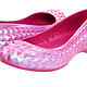 crocs 卡骆驰 Super Molded Iridescent Flat 女款休闲鞋