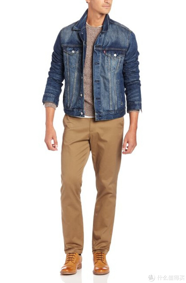 Levi's 李维斯 Relaxed Trucker 男士复古牛仔夹克