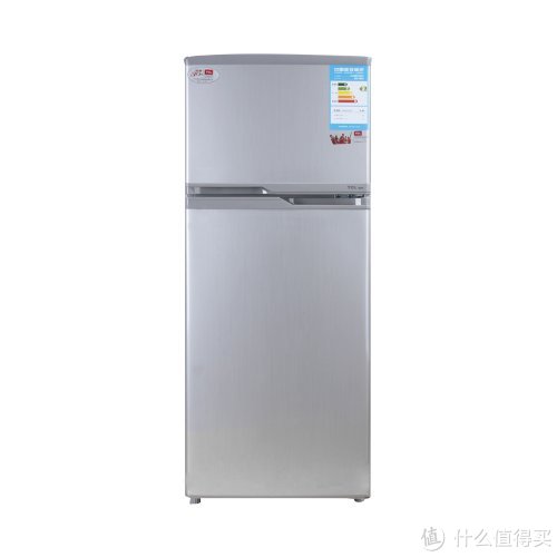 限华北：TCL BCD-118KA9 118升双开门冰箱 (银灰)