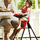 BABYBJORN High Chair 宝宝餐椅 红色+儿童防滑凳