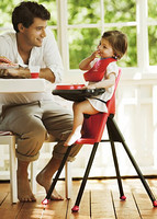 BABYBJORN High Chair 宝宝餐椅 红色+儿童防滑凳