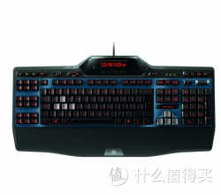 Logitech 罗技 G510s 游戏键盘（LCD屏、5键无冲、USB声卡）