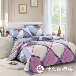 Rhyme 韵家纺 纯棉印花床品双人四件套1.5米床