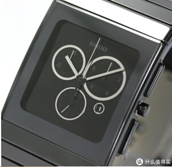 RADO 雷达 Ceramica 整体陶瓷系列 R21715152 男款时装腕表