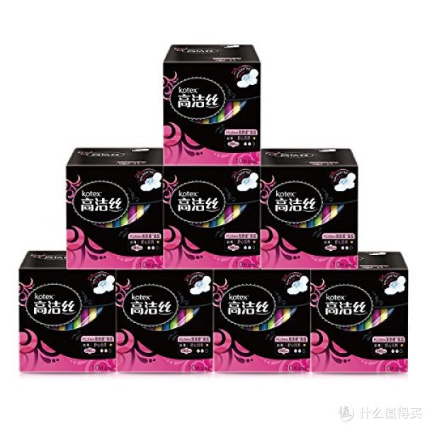 kotex 高洁丝 丝薄双质感面层卫生巾 日用 240mm 10片*8包