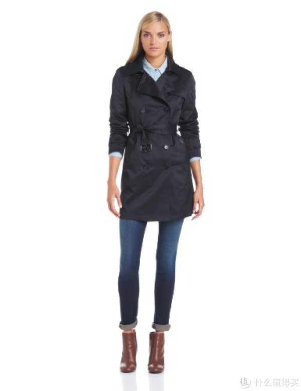 French Connection Double-Breasted Classic Trench 女式风衣