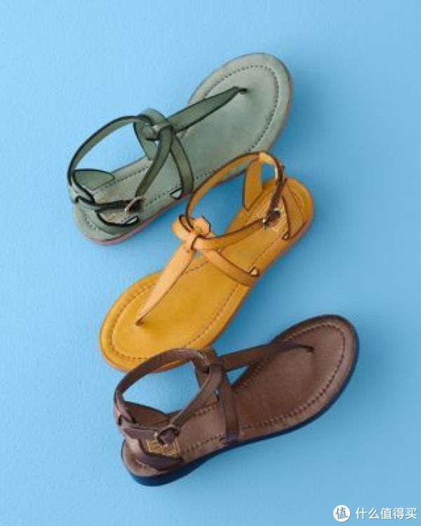 FRYE Carson T-Strap 女款真皮凉鞋