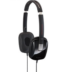 JVC 杰伟世 HA-S650-J 便携折叠碳素耳机 黑色