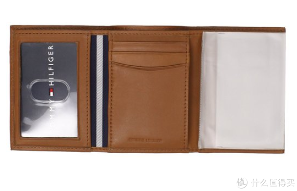 凑单品:TOMMY HILFIGER Dore Trifold 男款真皮钱包