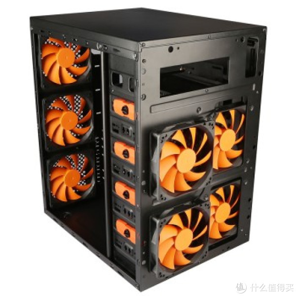 SAHARA 撒哈拉 超级基地 X800豪华版 机箱(7.8Kg、0.8mm、标配7风扇)+12cm风扇