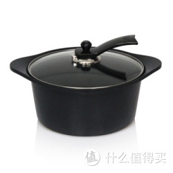 HIGHCOOK 韩库 汤锅 黑金不粘锅 G010