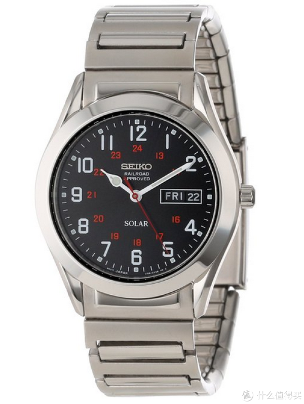 SEIKO 精工 SNE179 男款太阳能腕表