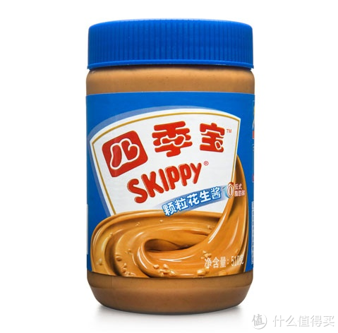 限华东：SKIPPY 四季宝 颗粒花生酱 510g