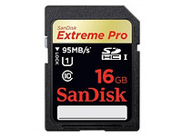 SanDisk 闪迪 16GB Class10 ExtremePro至尊超极速 SDHC卡 