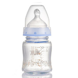 NUK 宽口径 玻璃彩色奶瓶(带1号硅胶奶嘴)+凑单品