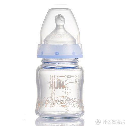 NUK 宽口径 玻璃彩色奶瓶(带1号硅胶奶嘴)+凑单品