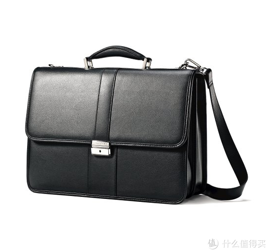 Samsonite 新秀丽 Leather Flapover 真皮商务公文包