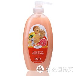 Girl's 德国女孩 水果香氛家庭装沐浴露 750ml  