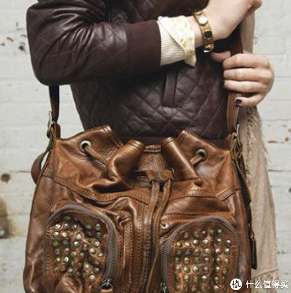 FRYE Brooke Drawstring Novelty 复古单肩包