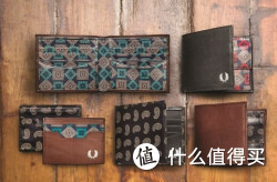 Fred Perry Drakes Paisley 男士真皮钱包