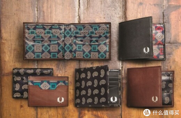 Fred Perry Drakes Paisley 男士真皮钱包
