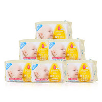 Johnson & Johnson 强生 婴儿娇贵护肤湿巾(温和无香) 80片*6包+凑单品
