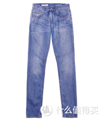 GAP 盖璞 经典石磨蓝猫须 男士修身牛仔裤