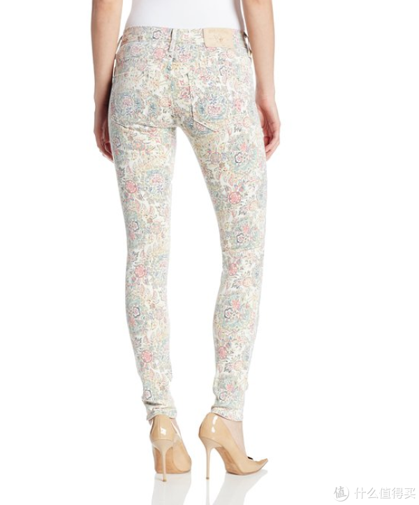 True Religion 真实信仰 Chrissy Super Skinny Jean 女款修身印花裤