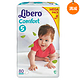 Libero 丽贝乐 婴儿纸尿裤5号 L80片