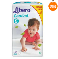 Libero 丽贝乐 婴儿纸尿裤5号 L80片