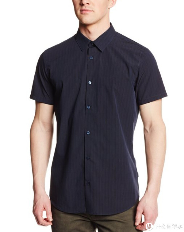 Calvin Klein Sportswear Multi Stripe 男士短袖衬衫