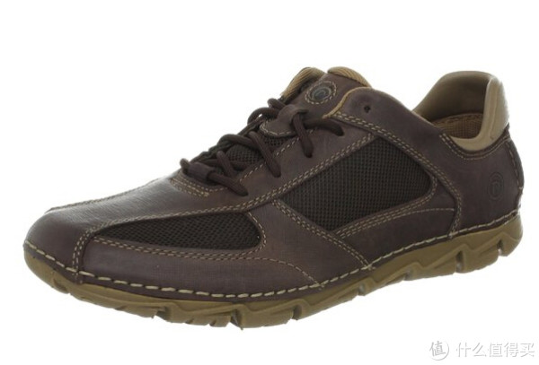 ROCKPORT 乐步 Rocsports Lite Bike Toe 男士系带真皮休闲鞋